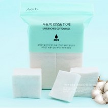 무표백 화장솜 100매 무형광 천연펄프미용솜 수솜, 1, 본상품선택