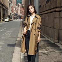 봄 가을 더블 벨트 데일리룩 폴리 트렌치코트 키작녀 떡볶이 울 뽀글이 캐시미어 롱 숏 슬림 코트