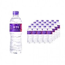 아홀 먹는샘물아이시스500ml water bottle 워터 물 생수, 60, 500ml
