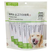바우와우 무마진 짜먹는 보양간식 35P 강아지츄르 삼계탕죽/황태연어죽/소고기야채죽, 2개, 소고기야채죽35P