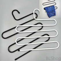 5단 바지 반바지 정리 걸이 행거 옷걸이