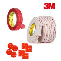3M 4910 VHB 투명 양면테이프 (블랙박스 초강력 접착테이프) 25mm × 1.5M, 3M 4910 VHB 투명 폼양면테이프 25mm X 1.5미터, 단일 수량