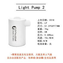맥스펌프 휴대용 충전식 에어 펌프 압축팩 미니 진공 전동 자충매트 무선 캠핑 차량용 차박캠핑용품 자전거 오토바이 타이어 초소형 백패킹 에어매트 에어박스, 맥스 펌프 플러스 그레이 3단 펌프개