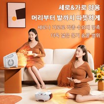 jioy 가정용 온풍기 미니 소형 전기 온풍기 캠핑 전기히터, 화이트&블랙 메쉬, 오규 220V