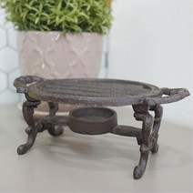 앤틱 피자 음식 워머 치즈 퐁듀 데우기 로맨틱 티라이트 사케