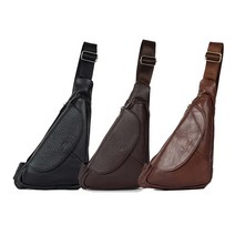 신주영상사 WK105 남성 천연소가죽 슬링백 크로스백