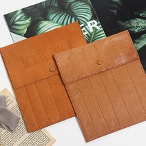MUUD 오슬로 막대바늘 파우치 가죽 뜨개 보조용품 / 막대바늘 전용 파우치, 디자인 B