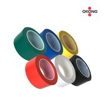 오공 바닥라인테이프 48mm x 30m 6가지색상 1EA, 그린