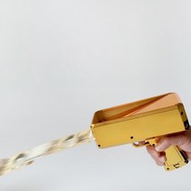 머니건 용돈 총 돈다발 생일 캐쉬건 돈총 현금, 핑크