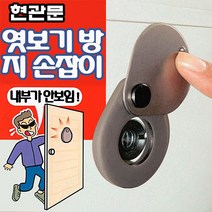 일본 노무라텟쿠 현관문 외시경 도어뷰 커버/ 스틸제품