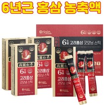 활력 증진이 필요한 당신에게 6년근 홍삼 농축액 스틱 30포
