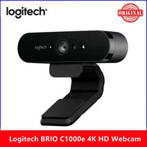 화상회의 웹카메라 Logitech BRIO C1000e 4K HD 1080p 웹캠 와이드 앵글 비디오 카메라 내장 마이크 화상, 01 New C1000E