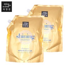 미쟝센 헤어테라피 샤이닝 모이스처 샴푸 리필용 2000ml X 2개, 단품, 단품