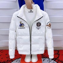 TZQW 흠광지성 남자 겨울 패딩 자수 포인트 숏 세탁 면제 패딩 코트47.5-80KG