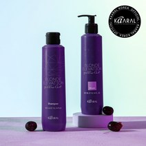 카랄 옐로우아웃 보색 샴푸+트리트먼트 세트, 2세트, 300ml