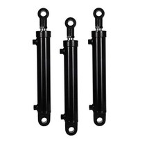 고압 수동펌프 유압 실린더 도구제어기 중압기, 63x35x스트로크 100