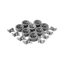 WEN Handyman Q-K0004 식기세척기 식기 랙 롤러 키트 8팩(OEM 부품 번호 WD35X21041)