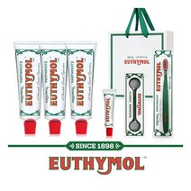 [EUTHYMOL] ★엘라이브★ 유시몰 치약 120gX3개 + 치약 20gX1개 + 칫솔X, 상세 설명 참조