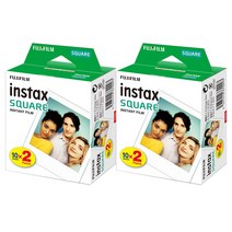 인스탁스 스퀘어필름 40장 폴라로이드필름 sq1 sq6 sq10 sq20 쉐어1 2 3 IP