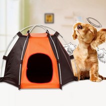 차박 노지캠핑 개 편하다 개 텐트 강아지 캠핑장 고양이 텐트 숨숨집