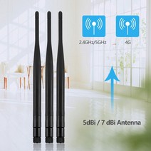 Cioswi-고 이득 외부 안테나 2.4G 3G 4G 5G Lte Wifi 무선 라우터 강도 신호용 넓은 범위, 01 2.4G Antenna