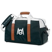 PGM 골프보스턴백 방수 PU 캐리어보스턴백 트랜드 경량 남성 여성 골프가방, 그린