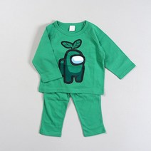 7COLOR 남녀공용 어몽어스 실내복 상하세트