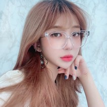 하리몽드 오버 스트리 클리어 뿔테 안경테