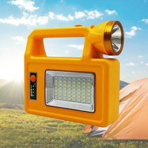 LED 휴대용 손전등 충전식 랜턴 탐조등 7 가지 조명 모드 3600mAh 배터리 캠핑 하이킹 모험용, 한개옵션0
