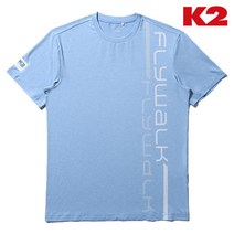 *본사직영* [K2] 남성 FLYWALK 버티컬 프린트 반팔 라운드 KMM21218_B1