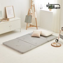 슬립모먼트 M1 접이식 메모리폼 오가닉 토퍼 5cm Q 아이보리