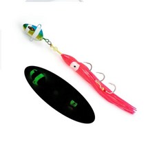 TOLU 카부라 총알 금속 지그 헤드 오징어 보조 후크 가라앉는 지깅 미끼 보텀쉽 인치쿠 텐야 100g 150g 200g 250g 300g, 04 COLOR D_02 150g