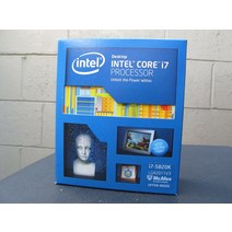 희귀 인텔 코어 i7-5820K 3.3GHz 6코어 BX80648I75820K 하스웰 E FCLGA2011-3
