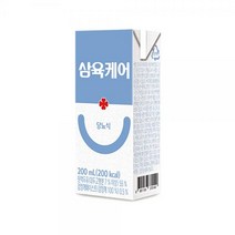 삼육케어 당뇨식 균형영양식 환자용 두유 200ml 24팩, 균형영양식 24팩