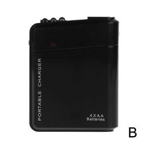 새로운 Usb 비상 휴대용 4 Aa 배터리 전원 충전기 안드로이드 전화 유형 C 12v 리튬 이온 D9r1, 02 B