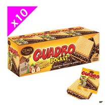 프랑스 쎄모아 Quadro Pocket 웨이퍼 187g x 10