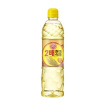 오뚜기 2배 현미 식초 PET 900ml, 단품, 단품