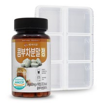 콤부차분말정 600mg 90정 콤부차분말85% HACCP 인증, 600m 90정, 2통