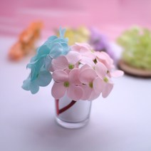 수국 비누꽃 큰사이즈 낱개 조화 도매, #01_화이트