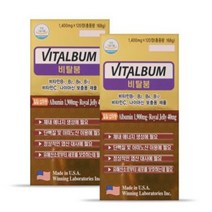 미국 비탈붐 로얄제리 알부민 240정 4개월분 바이탈붐, 1개, 1400mg
