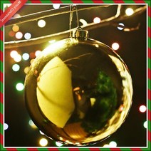 여행사입구 겨울포인트 은은한컬러감 리조트행사장 위시트리볼 골드소원볼