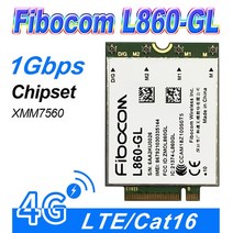 L860-GL FDD-LTE TDD-LTE Cat16 4G 모듈 카드 L860 GL LTE M2