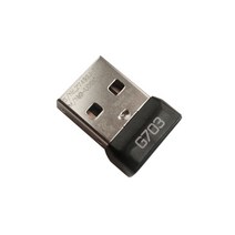 Logitech G903 G900 G900 G703 G603 G602 무선 마우스 용 원래 USB 수신기 Bluetooth 호환 신호 어댑터