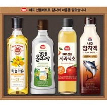 사조 답례 감사 명절 선물세트 카놀라유 참치액 식초외 안심특선 SJ1호 교회 회사 단체 학교 친구 병문안, 43개