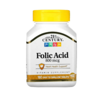 21센츄리 엽산 800mcg 180정 칼슘 Calcium Carbonate Folate, 180