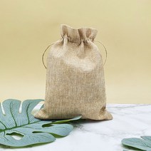 린넨 주머니 L