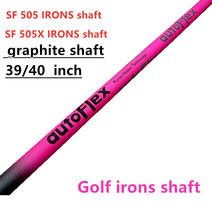 골프 샤프트 피팅 아이언 autoflex sf505 또는 sf505x 플렉스 흑연 아이언 클럽, 1개 SF505