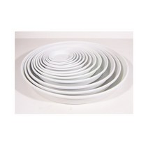 [짱짱마켓] 동그라미 화분받침대 접시원형화분받침대 화분, 흰색