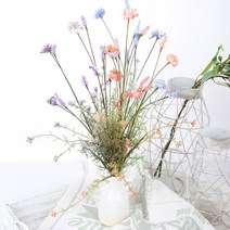 고속터미널꽃시장 미니 믹스 플라워 60cm 시들지않는꽃, 단품