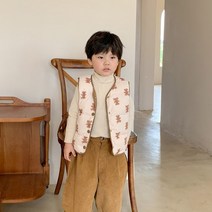 도오빠 웰롱베스트N 아동 패딩조끼 양면 리시버블 키즈 점퍼 등원룩